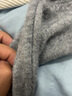 恒源祥純羊毛衫男半高圓領(lǐng)加厚純色內(nèi)搭保暖中老年100羊毛針織打底衫冬 8802中灰【圓領(lǐng)】 XL 180/92A_建議158-178斤 曬單實(shí)拍圖