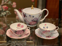 WEDGWOOD杜鵑藍(lán)色茶壺1L骨瓷大茶壺咖啡壺家用茶壺歐式禮盒 1L 杜鵑藍(lán)色茶壺 曬單實拍圖