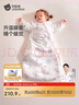 貝肽斯嬰兒睡袋暖姜恒溫兒童一體睡袋嬰幼兒防踢被睡衣秋冬中厚 甜夢(mèng)L 曬單實(shí)拍圖