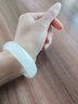 爵玉堂 玉手鐲女款天然新疆金絲玉鐲子羊脂級送媽媽玉器首飾禮物附證書(shū) 圈口53-54 曬單實(shí)拍圖