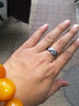 龍騎士  心經(jīng)男士戒指韓版鎢金個(gè)性食指霸氣指環(huán)情侶對戒尾戒男飾品 心經(jīng)本色 男大號63mm 曬單實(shí)拍圖