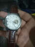雷歐時(shí)（NEOS） 送男友雷歐時(shí)手表男士全自動(dòng)機械表鏤空飛輪時(shí)尚休閑簡(jiǎn)約中年男表鋼帶商務(wù)防水腕表 90110M白殼棕皮白面 曬單實(shí)拍圖