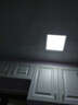 錦度led平板燈天花嵌入式鋁扣板辦公室集成廚房衛(wèi)生間頂燈 300X300銀邊24W 白光 曬單實(shí)拍圖