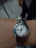 列奧尼達（LEONIDAS）新款鎢鋼手表女防水時(shí)尚潮流商務(wù)雙歷石英表簡(jiǎn)約氣質(zhì)名牌女士手表 情侶1314水鉆-藍面間金 曬單實(shí)拍圖