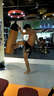 競派泰拳短褲散打拳擊服裝UFC半指 MMA格斗搏擊訓練專(zhuān)業(yè)比賽男女短褲 紅色 M 曬單實(shí)拍圖