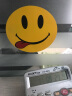 忆美特装饰贴个性DIY墙贴儿童房笑脸贴纸办公室创意emoji表情贴画 调皮 小号1个（直径11cm） 实拍图