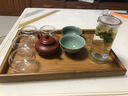 沉弗紅茶杯耐熱玻璃茶具200ML 過(guò)濾泡茶器沖茶器雙耳杯三件茶杯 泡茶杯+4個(gè)雙層杯+托盤(pán) 曬單實(shí)拍圖
