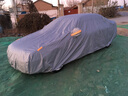 汽車(chē)車(chē)衣車(chē)罩菱悅東南V3V5東南DX7車(chē)套防曬遮陽(yáng)罩防水防雪防霜凍加厚棉絨車(chē)套 【普通款】銀灰色 V3菱悅 曬單實(shí)拍圖