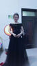 塞德勒黑色晚禮服女2025新款宴會(huì )氣質(zhì)小禮服平時(shí)可穿顯瘦連衣裙年會(huì )時(shí)尚 黑色前短后長(cháng) L 曬單實(shí)拍圖