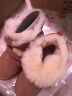 AU&MU澳洲冬季羊皮毛一体雪地靴男女大码中筒靴子加绒加厚保暖防滑棉鞋 N375栗色 43 实拍图