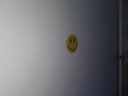 忆美特装饰贴个性DIY墙贴儿童房笑脸贴纸办公室创意emoji表情贴画 微笑 中号1个（直径17.5cm） 实拍图
