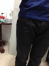麻吉 MATCH 休閑褲男春季修身小腳褲男士直筒休閑褲男 8025 酒紅 M 曬單實(shí)拍圖