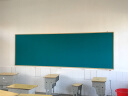 齐富（QIFU） 齐富木框软木板图钉板照片墙板告示软木板包布水松留言板幼儿园主题背景墙 木框软木板70*100cm 实拍图