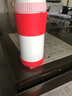 Bolikin 直筒加厚杯套 防滑隔熱硅膠杯套 玻璃杯套水杯套 茶水杯套保護(hù)套 條紋杏色2個(gè)裝 曬單實(shí)拍圖