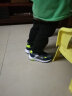 回力童鞋儿童运动鞋2023春夏季新款女童针织休闲鞋轻便男童跑步鞋 黑色（0036） 按脚长大0.5-1cm拍 实拍图