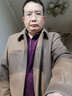 PERCOOL真皮皮衣男休閑翻領(lǐng)復古皮夾克歐美風(fēng)頭層磨砂牛皮秋冬季中年外套 駝色 (頭層牛皮) 2XL號（180斤-195斤） 曬單實(shí)拍圖