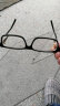 卡沃利（Kavoli） 板材眼镜框男女超轻眼睛成品光学配镜全框镜架方框近视眼镜K1093 经典百搭 标码黑色 镜架+配1.56 较薄镜片(0-400度) 实拍图