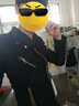青少年韓版夾克男外衣潮牌褂子中學(xué)生非主流男裝衣服男生春秋季外套個(gè)性帥氣上衣 黑色 M 曬單實(shí)拍圖
