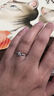 喜鉆  鵲橋18K金時(shí)尚鉆戒 精致輕奢結婚鉆石戒指求婚示愛(ài)生日禮物 白18K金共22分 曬單實(shí)拍圖