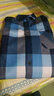 普羅蒙冬季雙面絨保暖長(cháng)袖襯衫男士加絨加厚襯衣印花格子爸爸裝休閑衣服 12 39 /L 曬單實(shí)拍圖