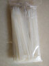 CHS長(cháng)虹塑料 自鎖式尼龍塑料扎帶8*300mm B級 200根/包 黑色 白色 白色8X300 曬單實(shí)拍圖