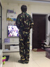 春夏款獵人迷彩軍訓(xùn)服男作訓(xùn)服服裝女軍迷服飾戰(zhàn)術(shù)服執(zhí)勤服工裝服戶外保安服勞保服工作服 迷彩 170/L 曬單實(shí)拍圖