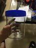 樂基因（nalgene） 塑料保鮮盒 五谷雜糧防潮收納盒廚房干果調(diào)料密封儲(chǔ)物罐美國(guó)進(jìn)口 藍(lán)色透明野營(yíng)版 1L 單件裝 曬單實(shí)拍圖