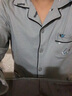 蘇吉思（sujisi）居家情侶睡衣男女春夏純棉長(zhǎng)袖卡通印花季開(kāi)衫家居服套裝7310 男款 XXL 曬單實(shí)拍圖