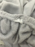 秋盒睡衣女士秋冬加厚法兰绒质大码卡通可爱两件套珊瑚绒家居服套装 7307 L 实拍图