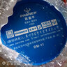 百圣牛（PASNEW）運動手表雙顯50米防水夜光電子表大數(shù)字游泳計時表學生表 深藍 曬單實拍圖