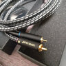銅彩（COPPER COLOUR） 夜神信號線(xiàn) RCA 平衡 信號線(xiàn)XLR音頻線(xiàn)HIFI發(fā)燒單晶銅 音頻線(xiàn) 1.5米標長(cháng) 曬單實(shí)拍圖