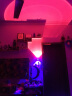 得利来（DOLILO）LED水晶球镜画灯明装射灯照画灯水晶壁灯铝材背景墙灯双头水晶  1W红+1W蓝 实拍图