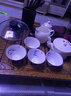 陶立方 手工青花手繪響杯陶瓷功夫茶具鯉魚(yú)茶杯斗笠茶盞TF-5058 6個(gè)一套 曬單實(shí)拍圖