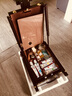 蒙瑪特（Mont Marte） 油畫(huà)顏料套裝油畫(huà)套裝全套油畫(huà)架顏料工具套裝油畫(huà)箱油畫(huà)板油畫(huà)工具 【46色深咖畫(huà)架】油畫(huà)套裝(100ml) 13件套 曬單實(shí)拍圖