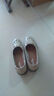 夜雨（NightRain）夏季涼鞋媽媽鞋真皮軟底防滑中年女鞋平底大碼洞洞皮鞋2025新款   棕色2390女涼鞋 41 標準尺碼 曬單實(shí)拍圖