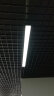 毅胜 LED长条灯创意拼接铝材吊线灯写字楼工作室条形灯具办公室吊灯 白色 600*70*45 实拍图