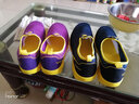 斯澤爾（sizer）網(wǎng)鞋男夏季透氣涼鞋情侶款沙灘鞋鏤空網(wǎng)面洞洞鞋輕便戶(hù)外溯溪鞋 紫黃色（女） 37 曬單實(shí)拍圖