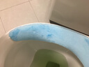 FaSoLa日本粘貼式馬桶墊馬桶坐墊馬桶貼兒童馬桶圈衛生坐便貼 薄款 綠色 曬單實(shí)拍圖