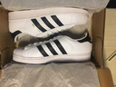 Adidas阿迪達斯 Superstar經(jīng)典金標 貝殼頭情侶休閑鞋 金標C77124 42 曬單實拍圖