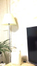 好莱仕落地灯客厅卧室床头过道现代简约创意布艺装饰LED遥控喂奶灯 银灯杆+三段调光+9WLED 实拍图