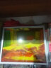 贝鲁斯 沙漏摆件玻璃流沙画3D山水画家居装饰品儿童礼物创意办公室桌面 橙黄 10寸（长30cm，宽25cm） 实拍图