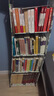 思故軒簡易書架加固書柜簡約桌上書架置物架自由組合儲物柜層架多層書架 sjsx105-荷塘花【長42高124CM】 曬單實拍圖