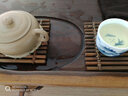 怡品堂 茶具 景德鎮(zhèn)青花瓷手繪釉下彩茶具陶瓷功夫茶具套裝禮盒裝教師節(jié)禮物 漁樵耕讀 曬單實(shí)拍圖