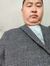 財子都西裝男大碼秋冬加肥加大外套青年胖子男士休閑單西服肥佬大碼西裝 灰色 200 曬單實(shí)拍圖