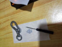 迪加伦 汽车钥匙扣 男士 手编织钥匙绳 钥匙链 锁匙环圈女创意汽车用品 马自达阿特兹马3昂克赛拉CX 4 5 黑色 实拍图