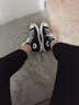匡威（Converse）男鞋女鞋春季新款情侶鞋時(shí)尚經(jīng)典百搭舒適常青帆布鞋運動(dòng)休閑鞋 102307 藍色鞋碼偏大拍小一碼 39.5 曬單實(shí)拍圖