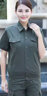 烈焰戰隊 工作服套裝 男女夏季短袖薄款軍旅戶(hù)外工裝套裝 勞保服汽修工程服 全棉耐磨半袖工服廠(chǎng)服可定制 短袖637套裝（上衣+褲子） 175（建議130-145斤） 曬單實(shí)拍圖