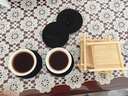 陶云尚創(chuàng)意吸水杯墊 茶墊隔熱墊 中國(guó)風(fēng)鏤空時(shí)尚毛氈杯墊功夫茶墊配件 圓形款-祥云 毛氈墊 曬單實(shí)拍圖