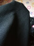 莎妮朵罗新品秋款雪纺长袖上衣T恤女15326 黑色 6XL建议200-220斤穿着 实拍图