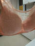 HKXTL無(wú)鋼圈義乳文胸定型杯聚攏側收副乳肩帶后四排扣文胸胸罩內衣806 香檳色 90B 曬單實(shí)拍圖